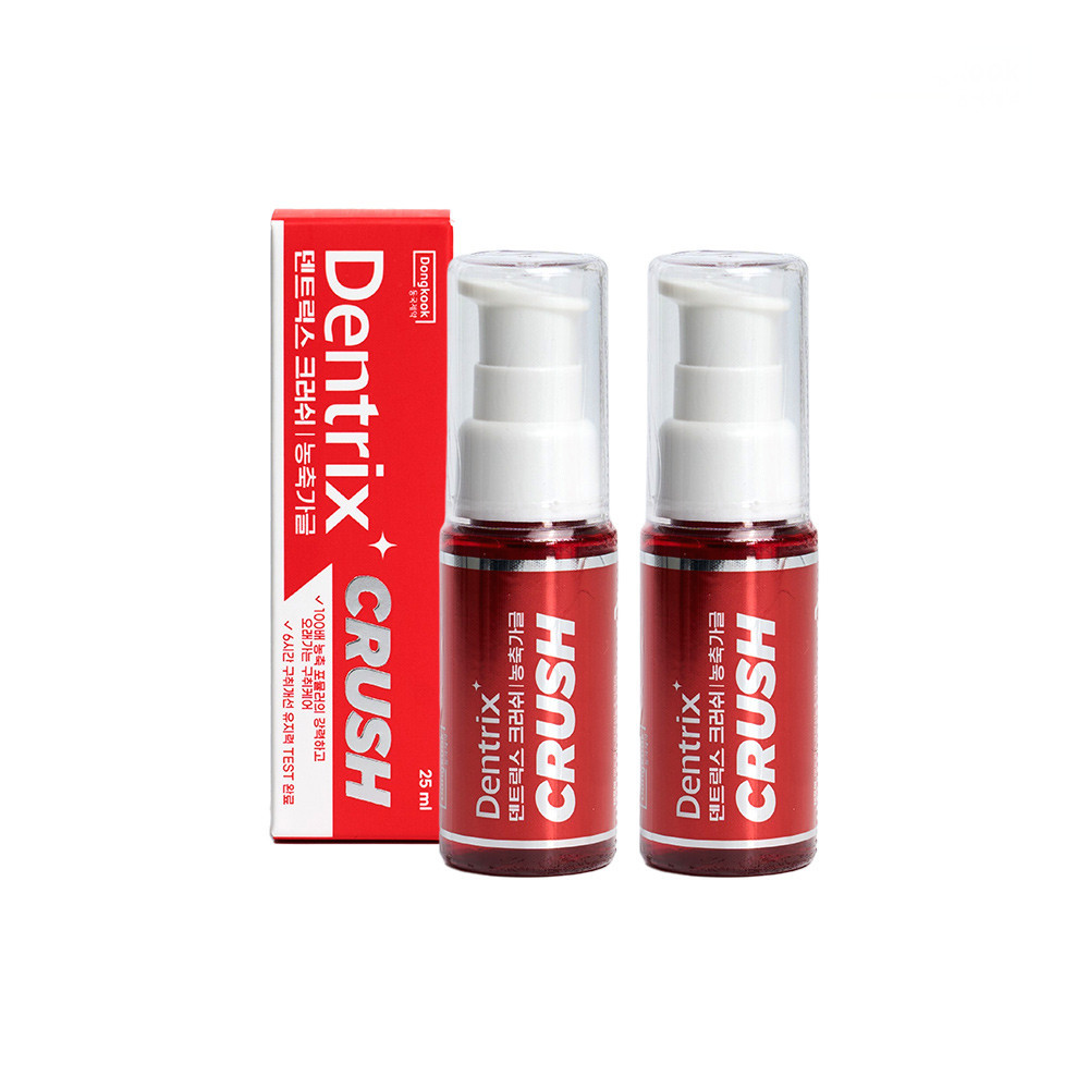 동국제약 덴트릭스 크러쉬 농축 가글 25ml 2개 - 상세 이미지 2