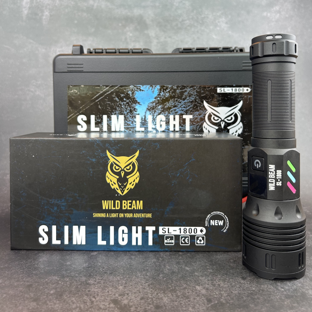 와일드빔 고휘도 손전등 해루질 랜턴 휴대용 미니 라이트 레이저 후레쉬 미니 랜턴