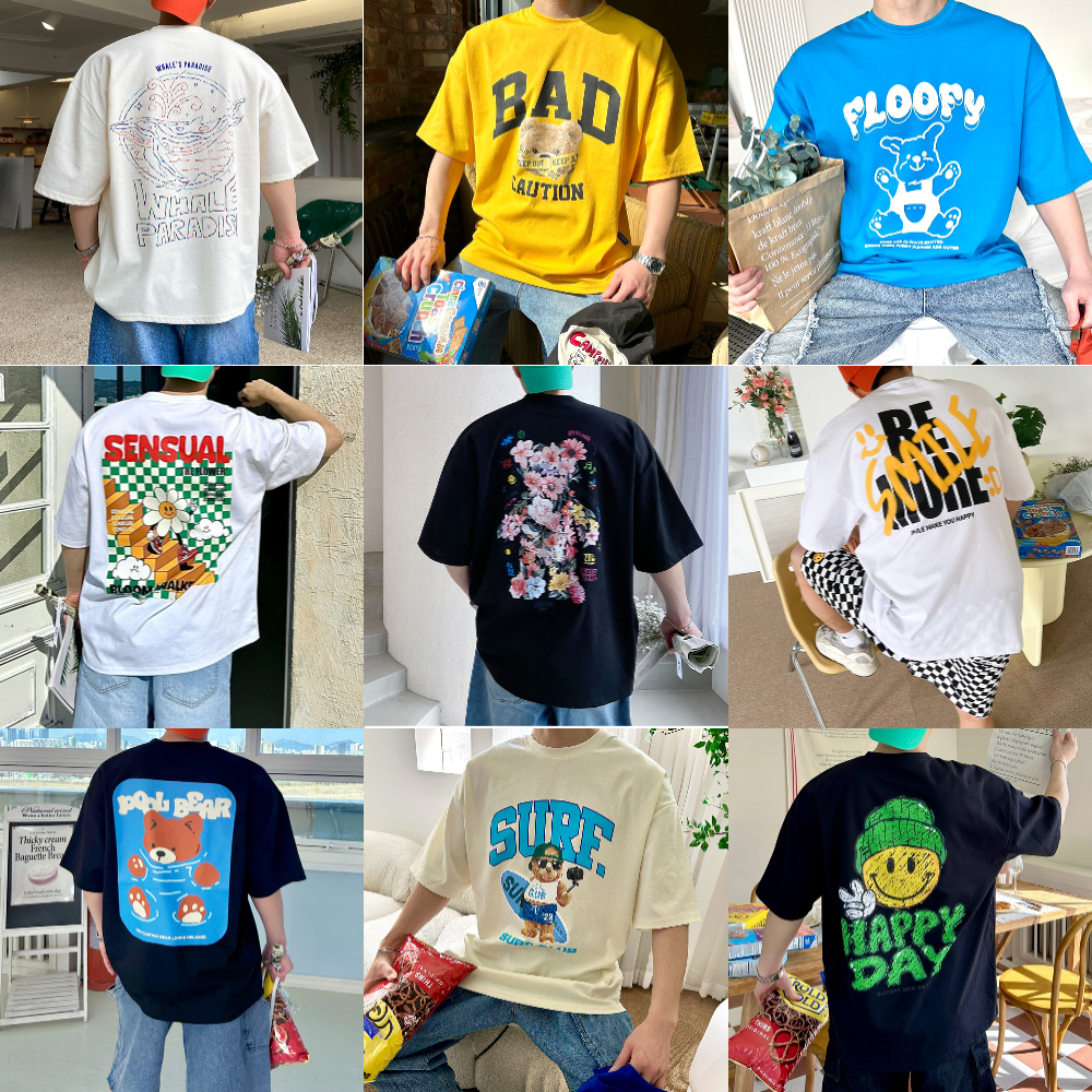 비침없는흰티 쿨티셔츠 분또반팔 15종 - 상세 이미지 3