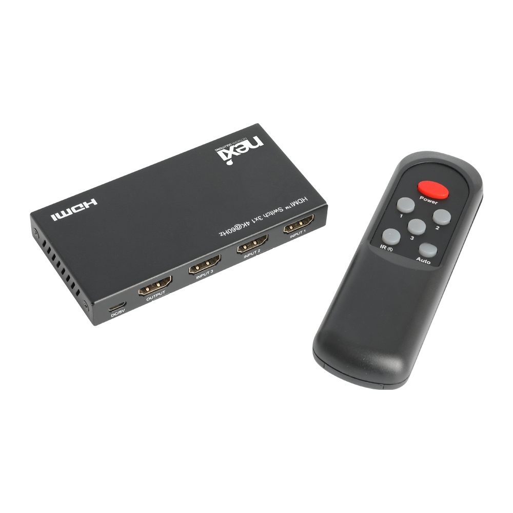 넥시 HDMI 멀티뷰어 모니터 3:1 화면분할 선택기 트리플 4K - 상세 이미지 5