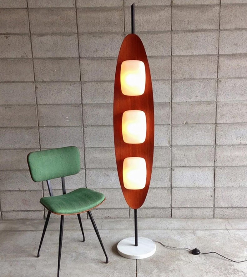 서핑보드 장스탠드 조명 REGGIANI GIDFFREDO Surfboard Floor Lamp - 상세 이미지 4