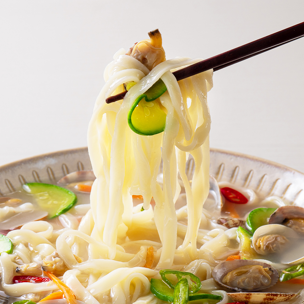 군산맛집 생면 칼국수 10인분(생면 10인분+소스 10봉) 개별포장 이미지 2