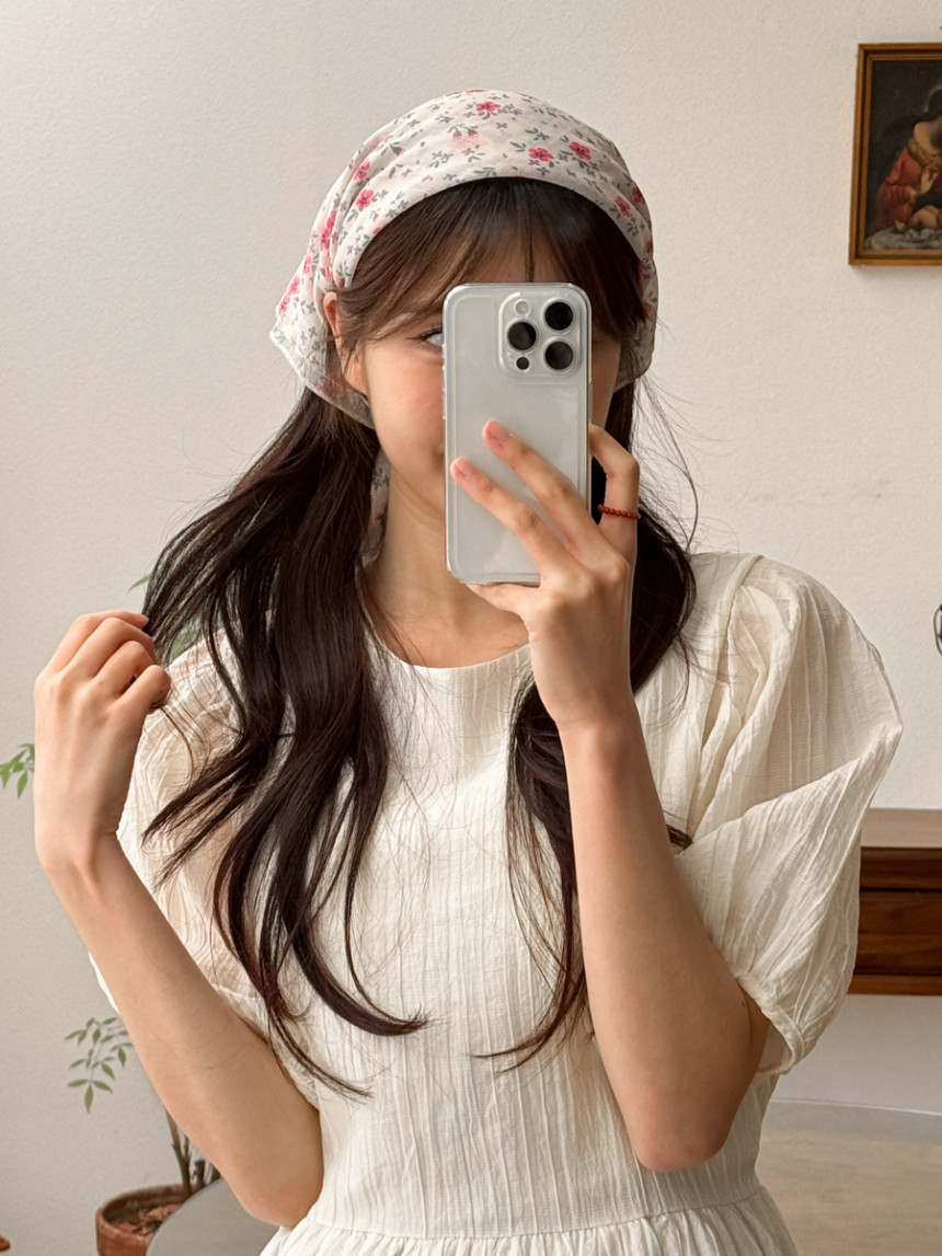 [❤당일출고❤14종] 코티지코어 여름 헤어 두건 반다나 삼각 스카프 모음 *2개이상 구매시 할인 상세 이미지 30