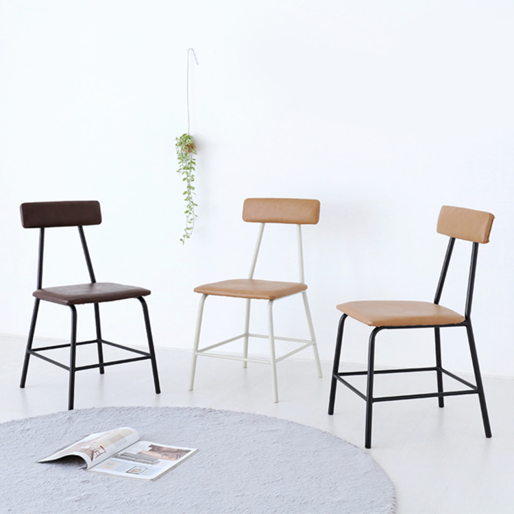 두게드 테이블 라운드 D96 화이트 + NEMOCEL 의자 SM5177 2인세트