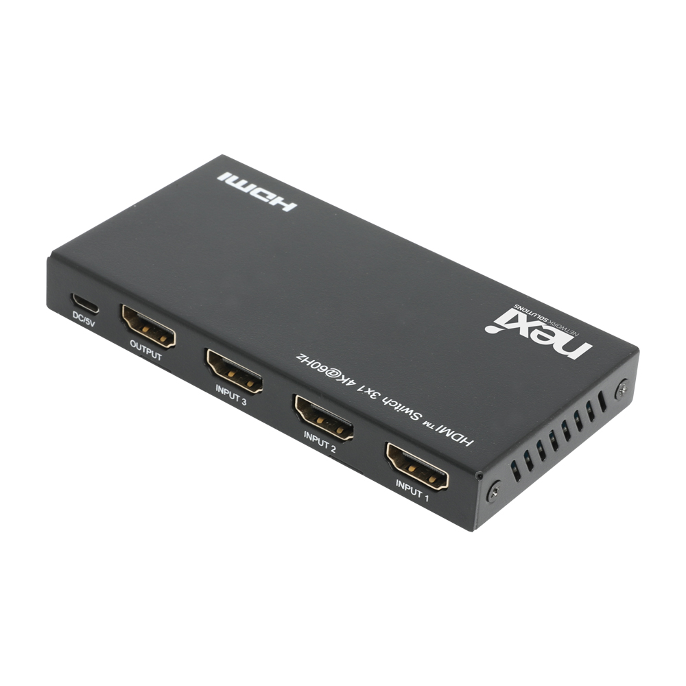 넥시 HDMI 멀티뷰어 모니터 3:1 화면분할 선택기 트리플 4K - 상세 이미지 4