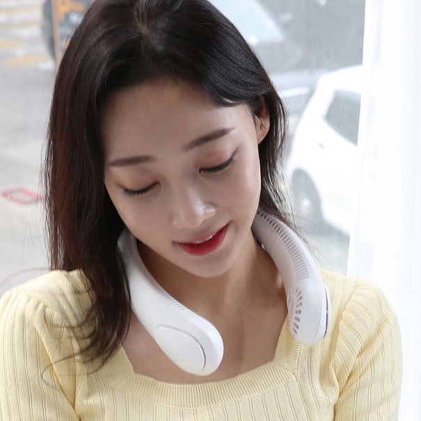 목걸이 넥에어컨 낚시용 차박용 야외용 선풍기 골프용 골프 선풍기