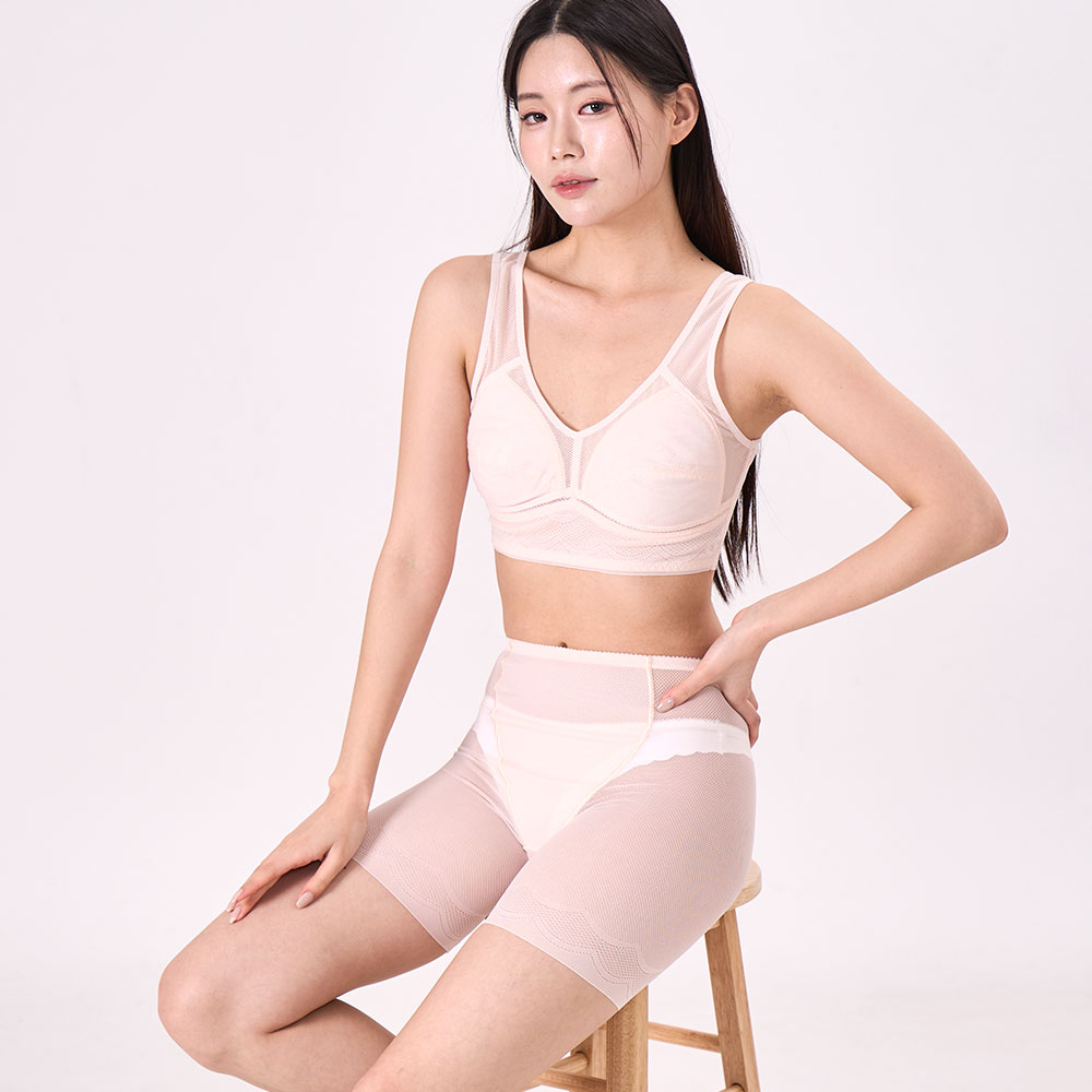 에이원 뱃살 쏙 거들 보정속옷 노라인 사각 속바지 - 상세 이미지 5
