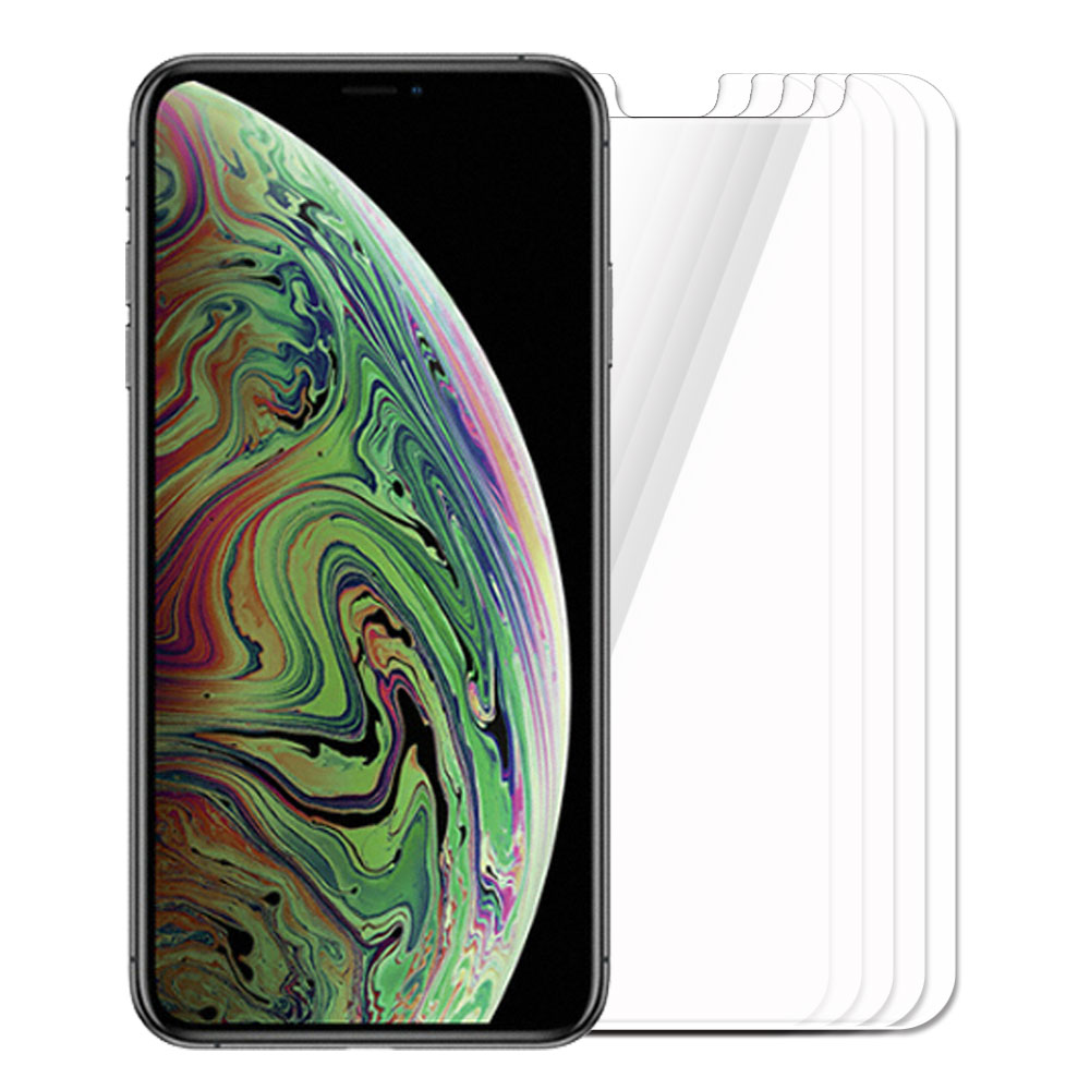 아이폰XS 필름 강화유리 5매 글라스 - 상품 이미지