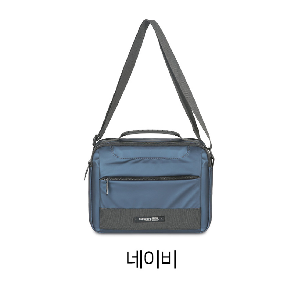 남자 미디엄 메신저백 옆으로매는가방 가벼운 중저가 저렴한 중형 여행보조크로스백 - 상세 이미지 4