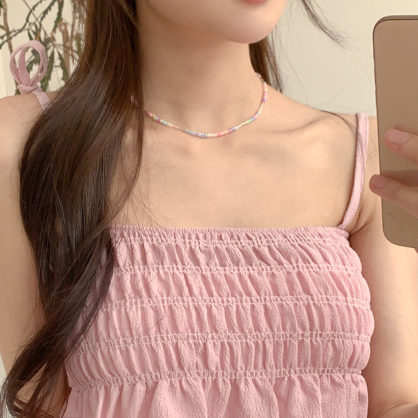 [❤당일출고❤60color/여름비즈목걸이/핸드메이드18종] 여름 얼리 썸머 비즈 초커 목걸이 18type *2개이상 구매시 할인 상세 이미지 19