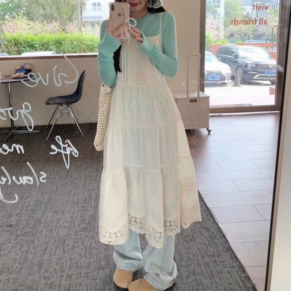 인스타그램 류이서 투피스 여름 청순한 - 상품 이미지