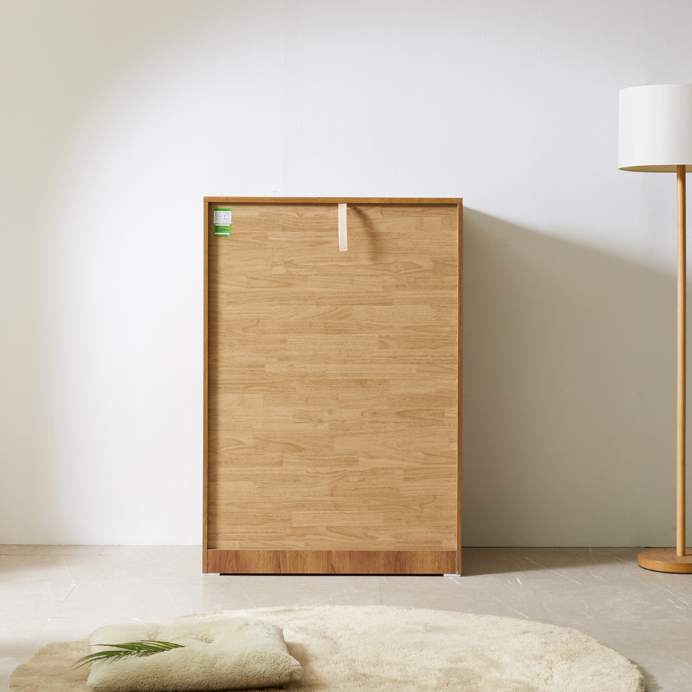 5단 원목 서랍장 속깊은 러버 와이드 광폭 800 (월넛)