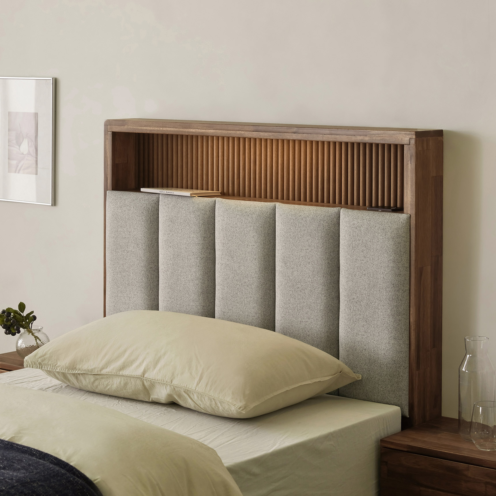 슬립퍼 노아 신혼 부부 트윈 원목 호텔침대 수납침대 프레임 LK 라지킹