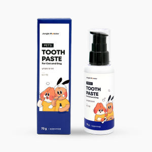 정글몬스터 냥치멍치 반려동물 닭고기맛 치약 70g, 1개 솔직 후기 | 실제 사용자 리뷰 총정리 - 상품 이미지 1