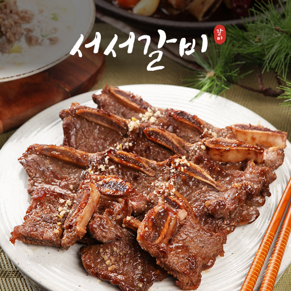 서서갈비 양념 LA 돼지갈비 600g 국내산 한돈 낱개 포장 - 상세 이미지 3