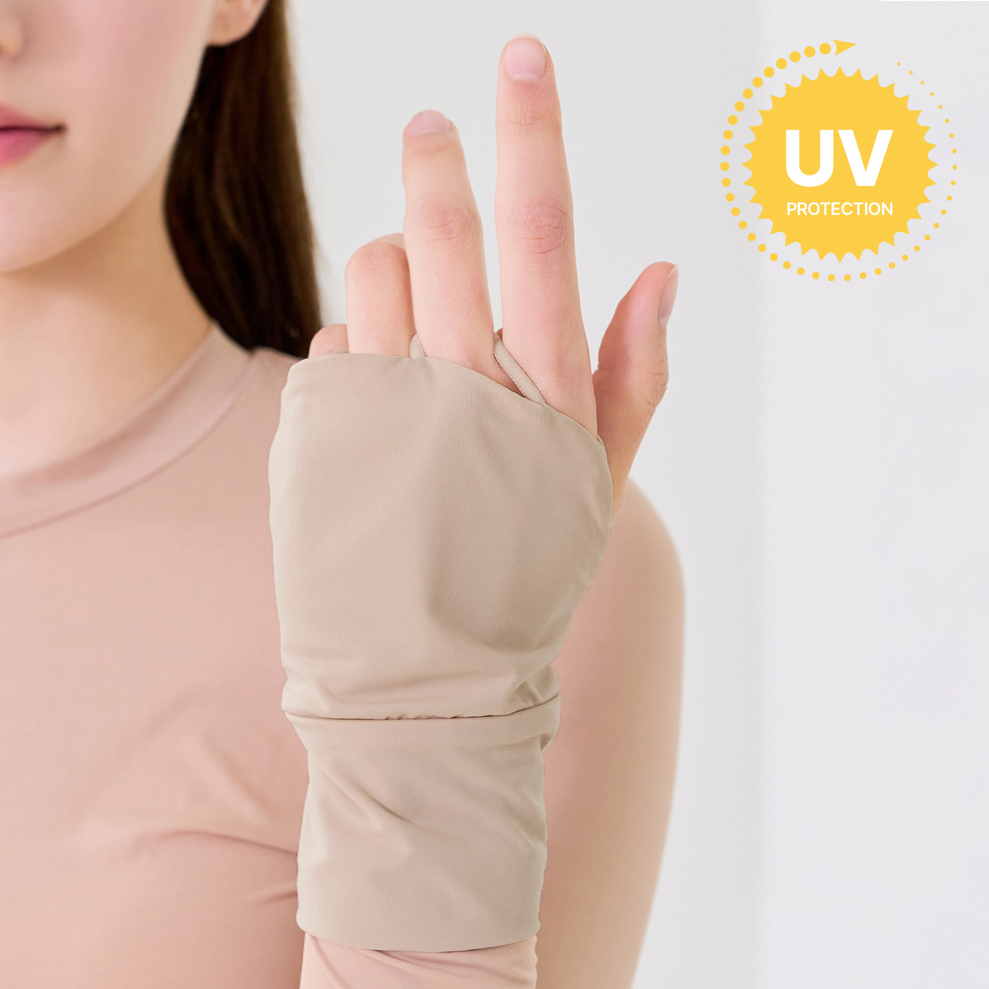 골프 손등 장갑 여성 남성 자외선차단 손등가리개 오른손