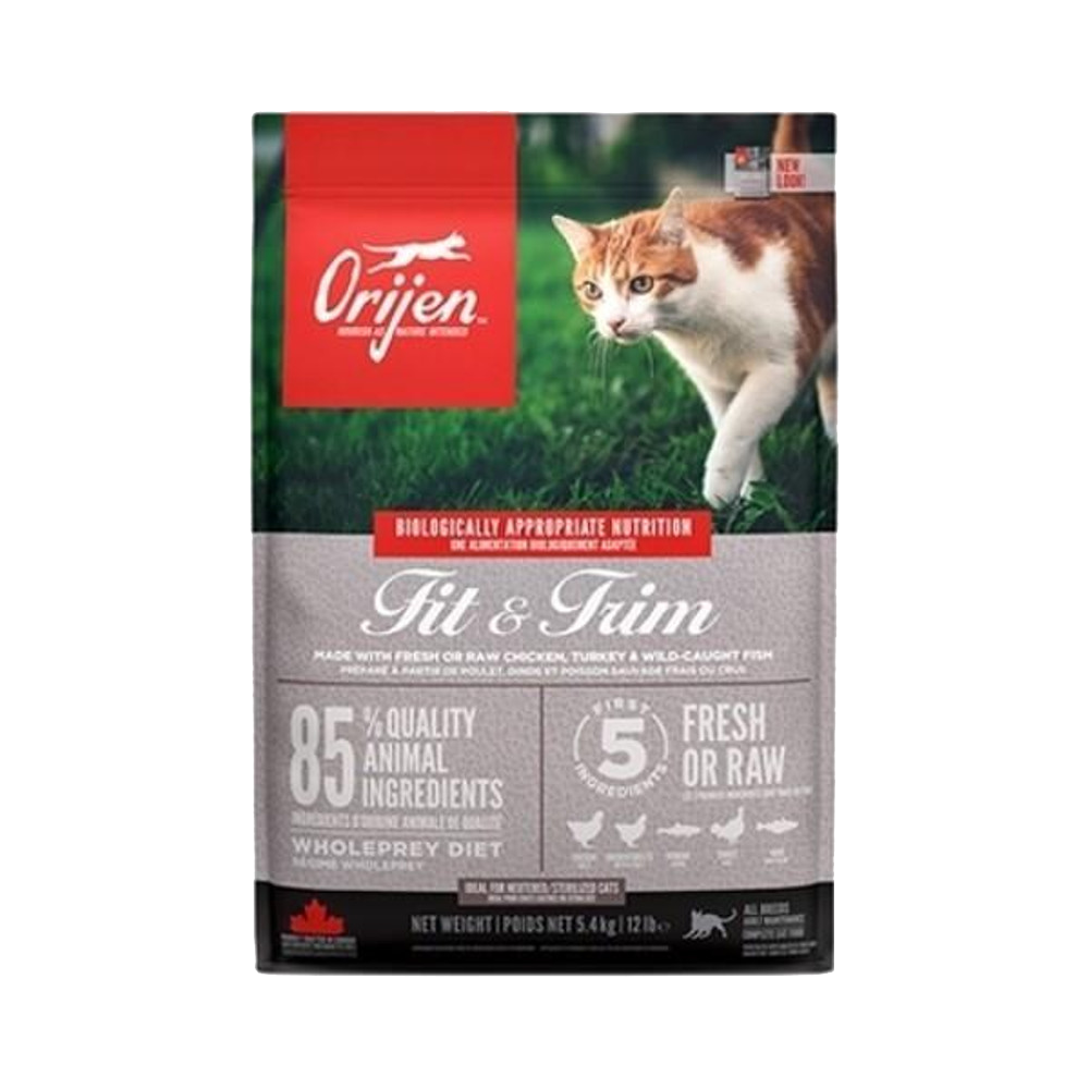 오리젠 고양이 사료 피트 앤 트림, 5.4kg, 1개 - 상품 이미지