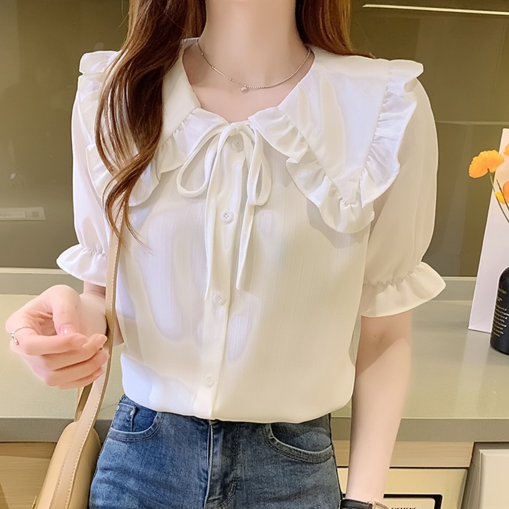 미녀와 순정남 임수향 박도라 블라우스 러블리 쉬폰 - 상세 이미지 2