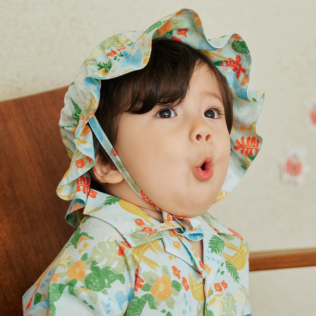 아기 여름모자 어드벤처 벙거지