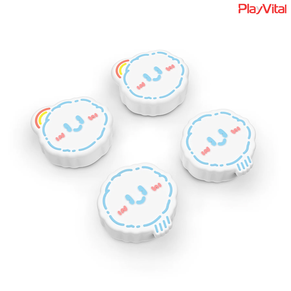 닌텐도 스위치 조이콘 스틱커버 스마일구름 PlayVital - 상세 이미지 3