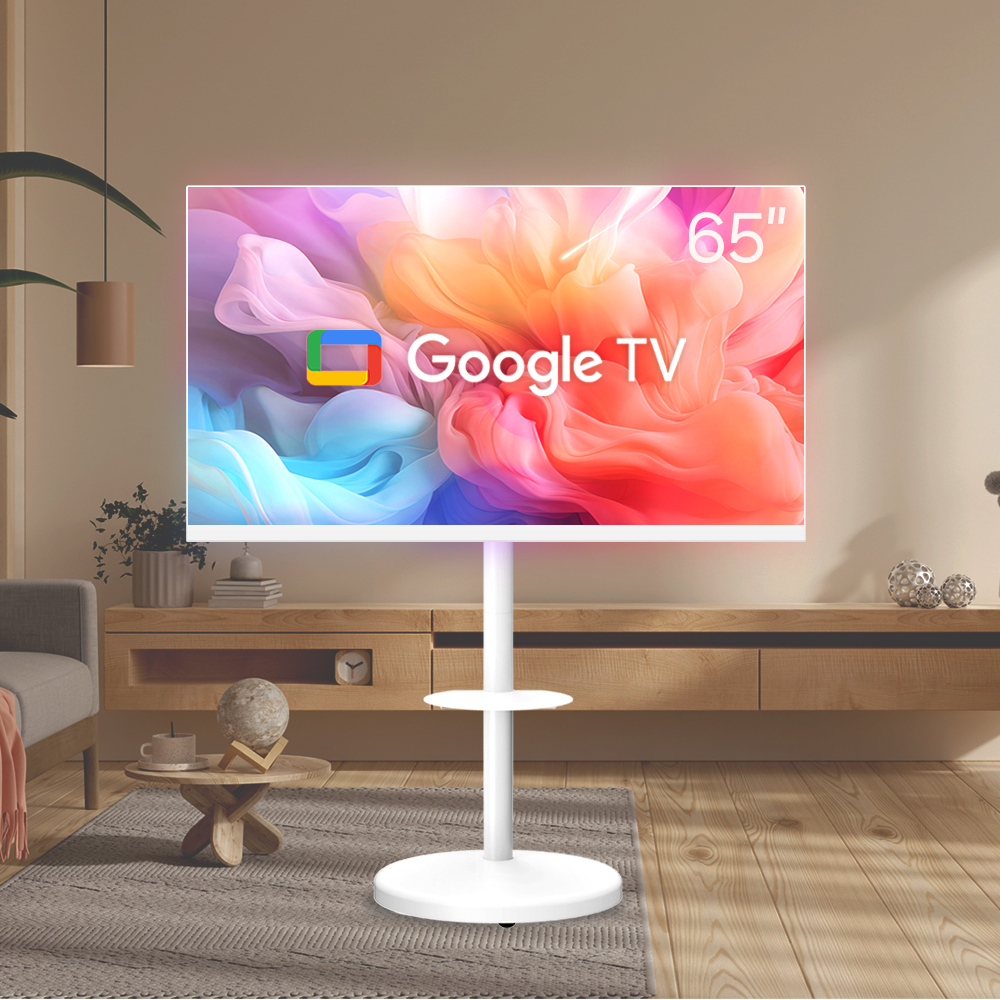 이노스 삼탠바이미 165cm(65인치) UHD QLED 무료업 블랙+화이트 스마트 이동식 TV 중소바이미 자가설치 - 상세 이미지 5