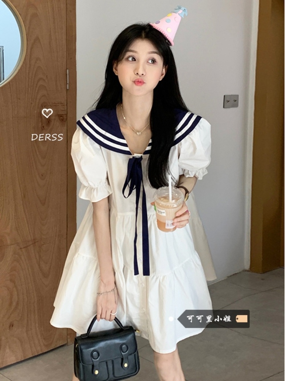 비밀은 없어 강한나 온우주 원피스 공주풍 로맨틱 - 상세 이미지 2