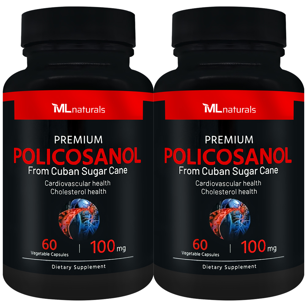 신제품 2병 마이라이프 내추럴스 쿠바산 사탕수수 폴리코사놀 100mg 60 야채캡슐 - 메인 이미지