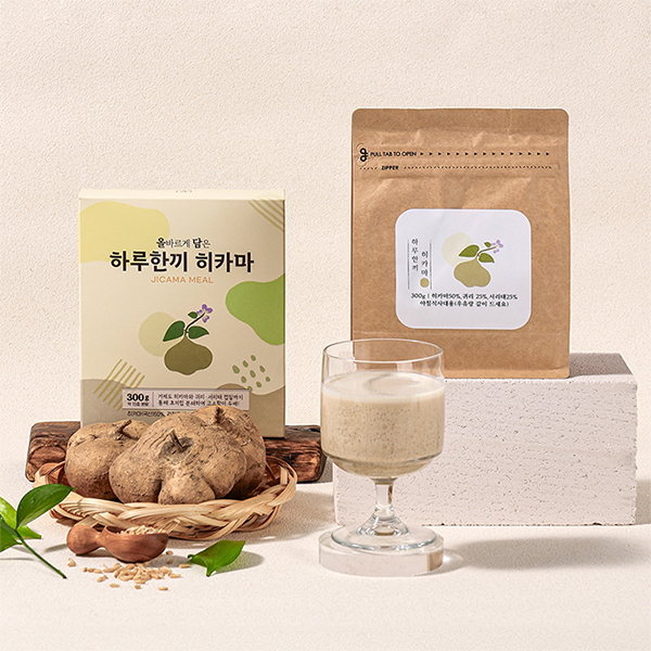 거제히카마 선식 식사대용 쉐이크 300g 하루 한끼 아침식사 미숫가루 국산서리태 올담농원 : 올담 농원