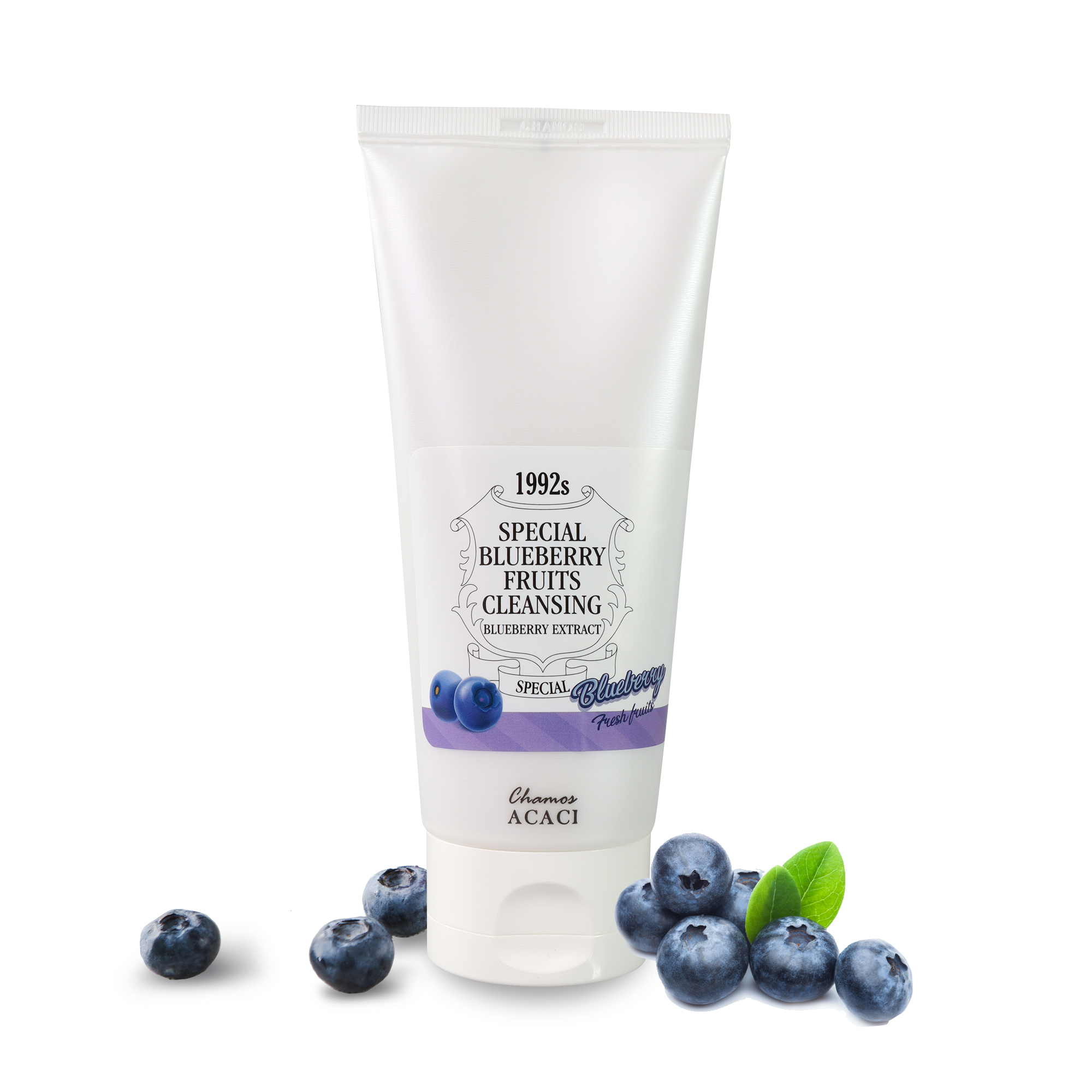 피부 손상 예방 개선 스페셜 후르츠 블루베리 클렌징폼 125ml 진정 보습 세안제 - 상품 이미지