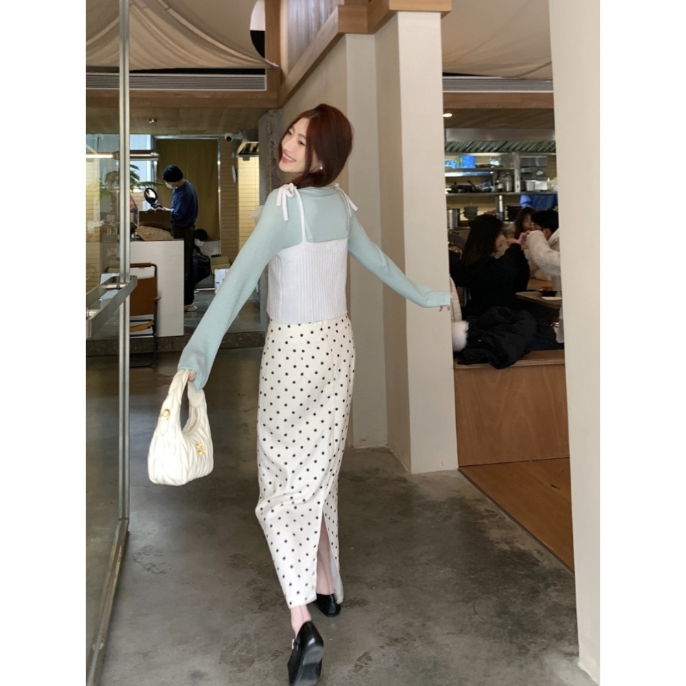 인스타그램 류이서 투피스 로맨틱 세련된 - 상세 이미지 3