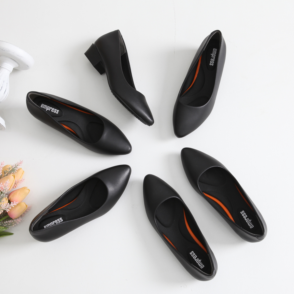 엠프리스 발편한 여성구두 승무원 면접 호탤리어 구두 기본 검정 빅사이즈 여자 유니화