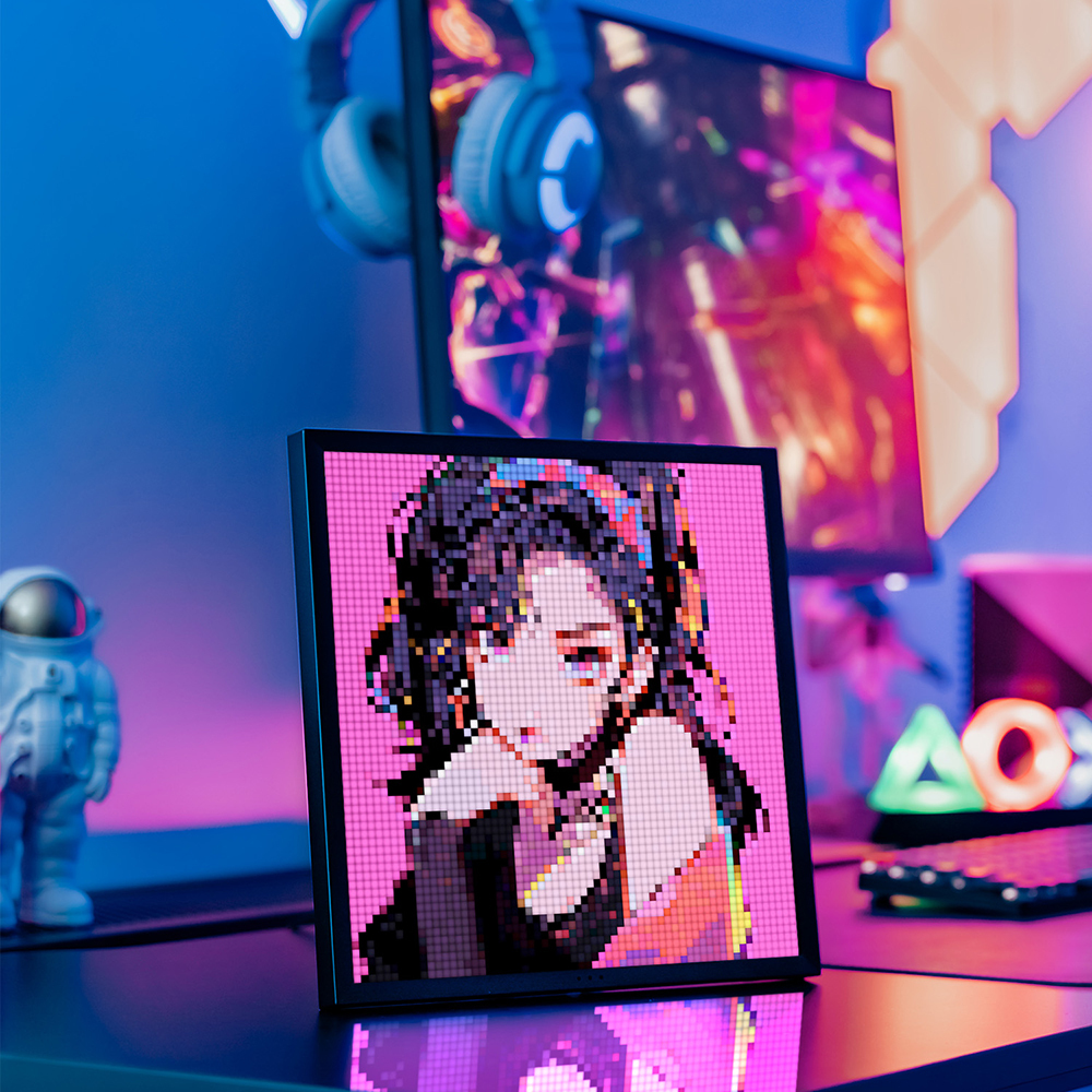 [공식 판매처] 디붐 픽수64 Pixoo 픽셀아트 디지털 액자 인테리어 LED 액자 - 상세 이미지 2