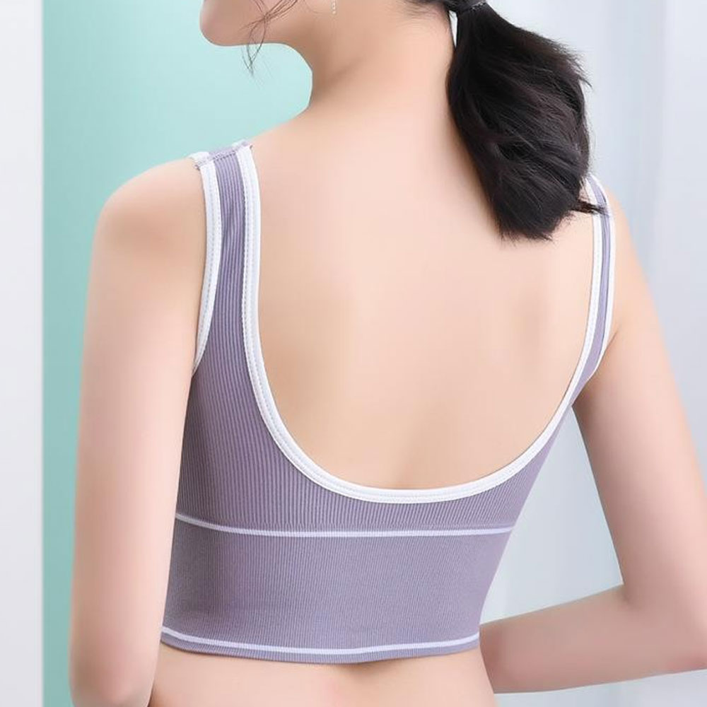 1+1 스포츠브라 브라탑 운동누브라 새 자세 브래지어 하이서포트 노와이어 러닝 이미지 8