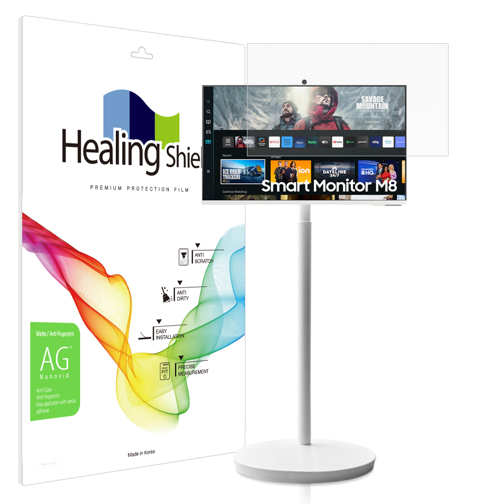 삼성 2023 스무스 M8 M80C 32 저반사 액정보호필름