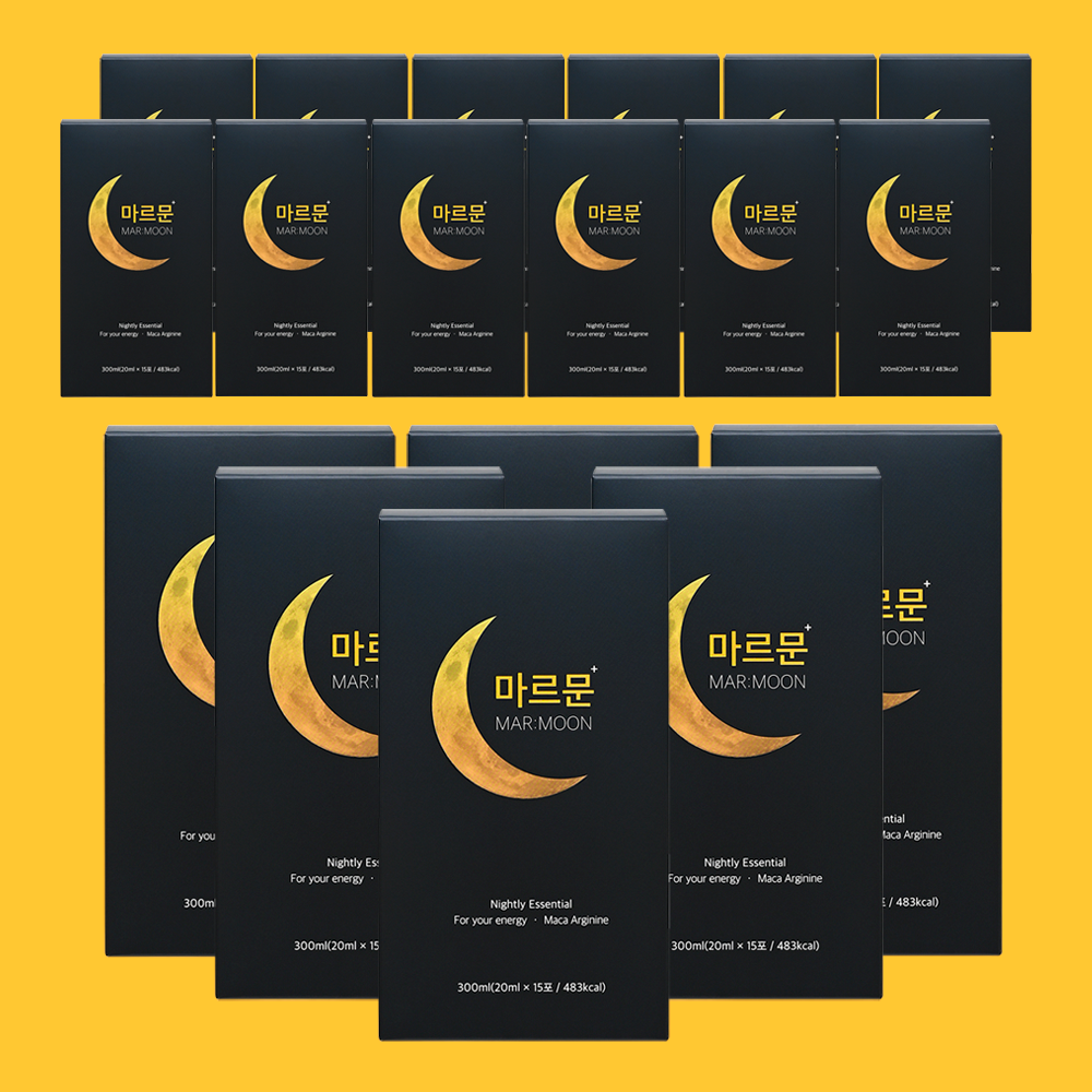 마르문 아르기닌 마카 농축액 남성 임신준비 블랙마카 액상 20ml x 15포 18box