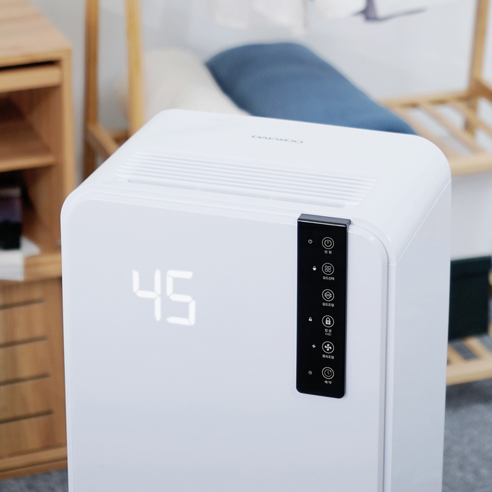 대우 15L 가정용 제습기 원룸 욕실 세탁실 화장실 소형 저소음 미니제습기 OP1300