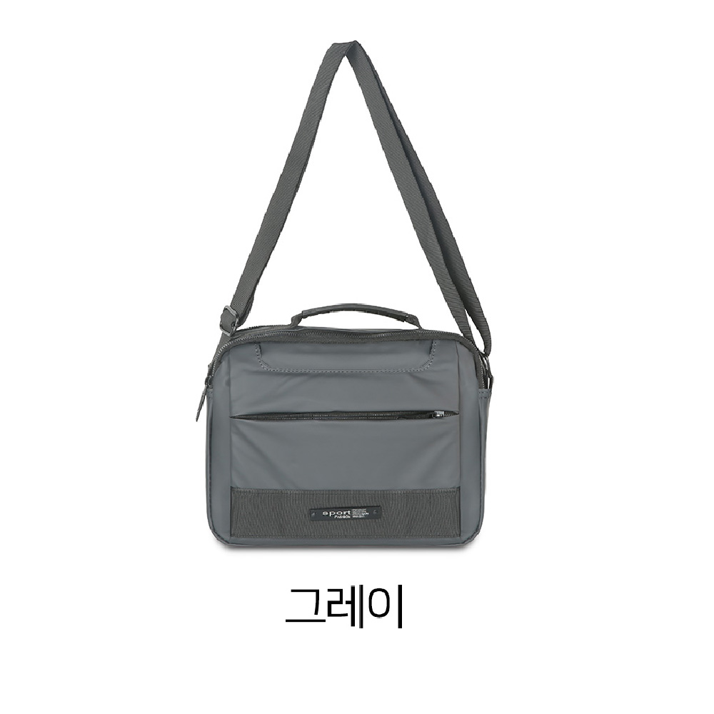 남자 미디엄 메신저백 옆으로매는가방 가벼운 중저가 저렴한 중형 여행보조크로스백 - 상세 이미지 3