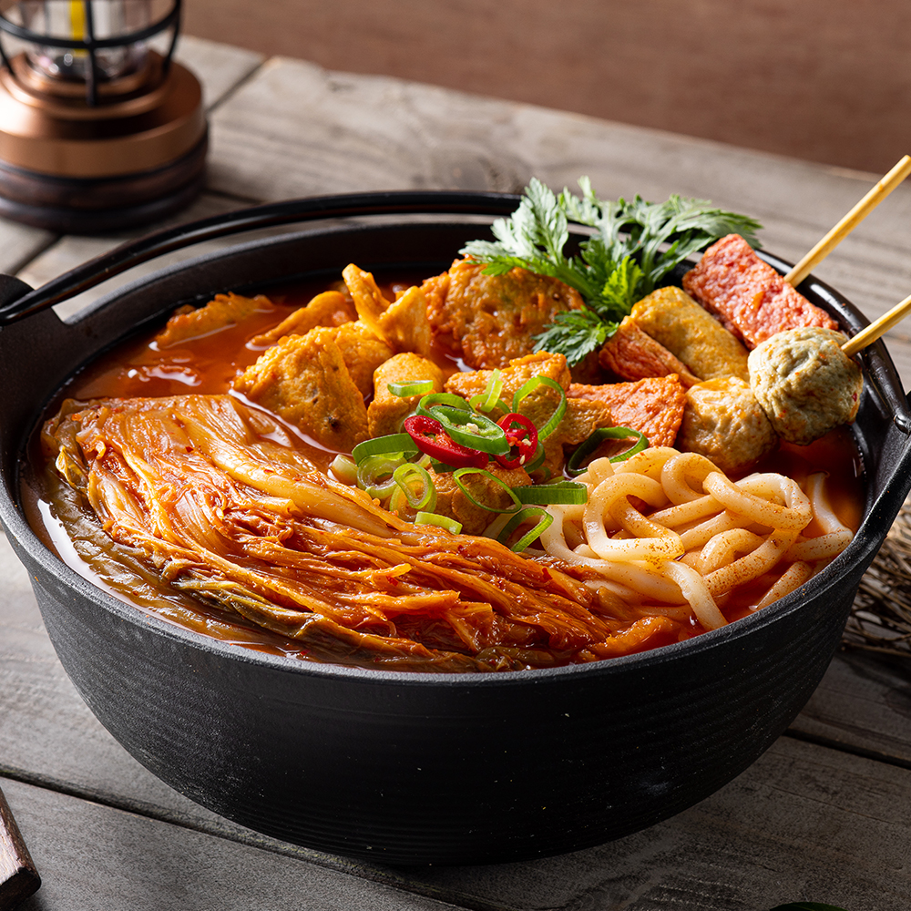 복선당 국내산 통김치 가마보꼬 전골 1,210g - 상품 이미지