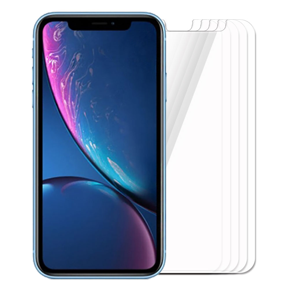 아이폰XR 필름 강화유리 5매 글라스 - 상품 이미지