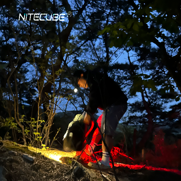 NCL 헤드온UV 축광 충전식 센서 캡라이트 캠핑 낚시용 헤드랜턴 - 상세 이미지 4