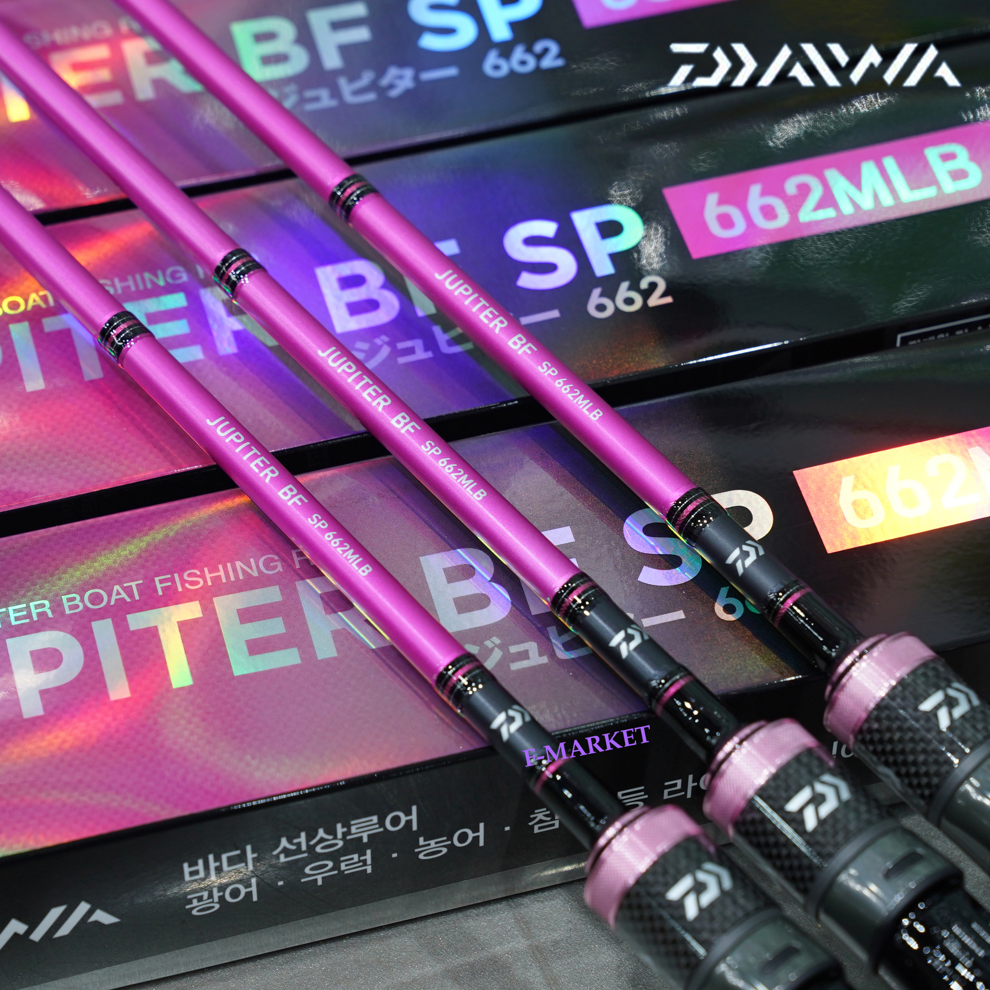 다이와 24 주피터 BF SP 광어다운샷 외수질 대구라바 낚시대 662MLB