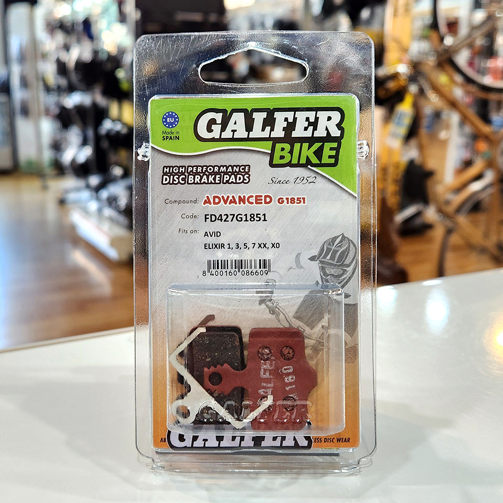 스램 디스크 브레이크패드 갤퍼바이크 어드밴스 오가닉 세미메탈