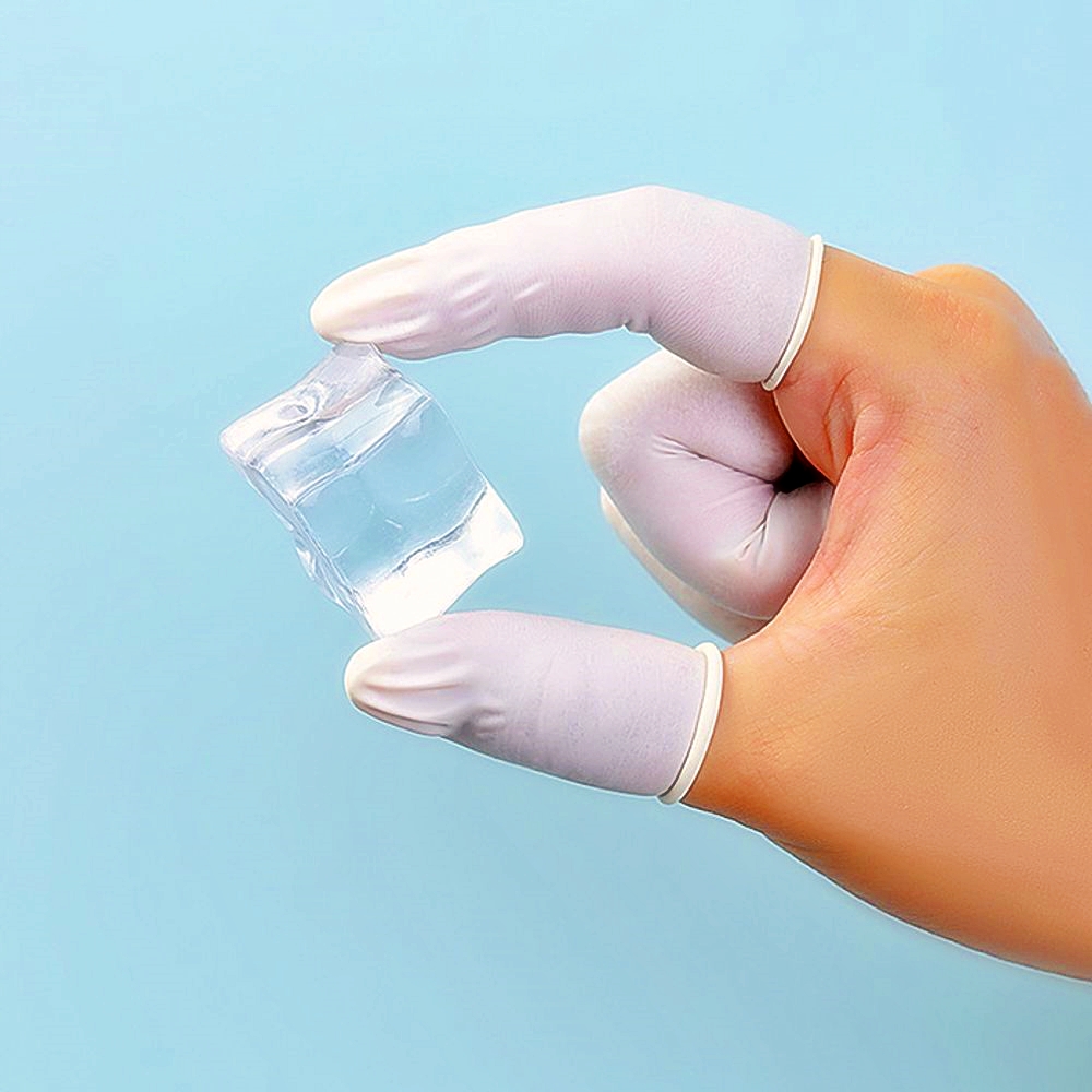 박대표마켓 라텍스 손가락 골무 손 보호 위생 장갑 M 500g (약750개) - 상세 이미지 2