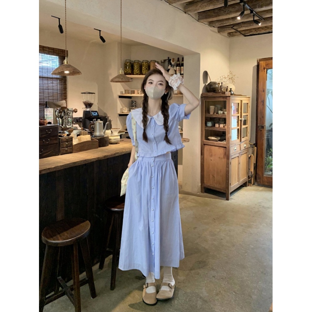 비밀은 없어 2회 강한나 온우주 블라우스 여름 청순한 - 상세 이미지 3