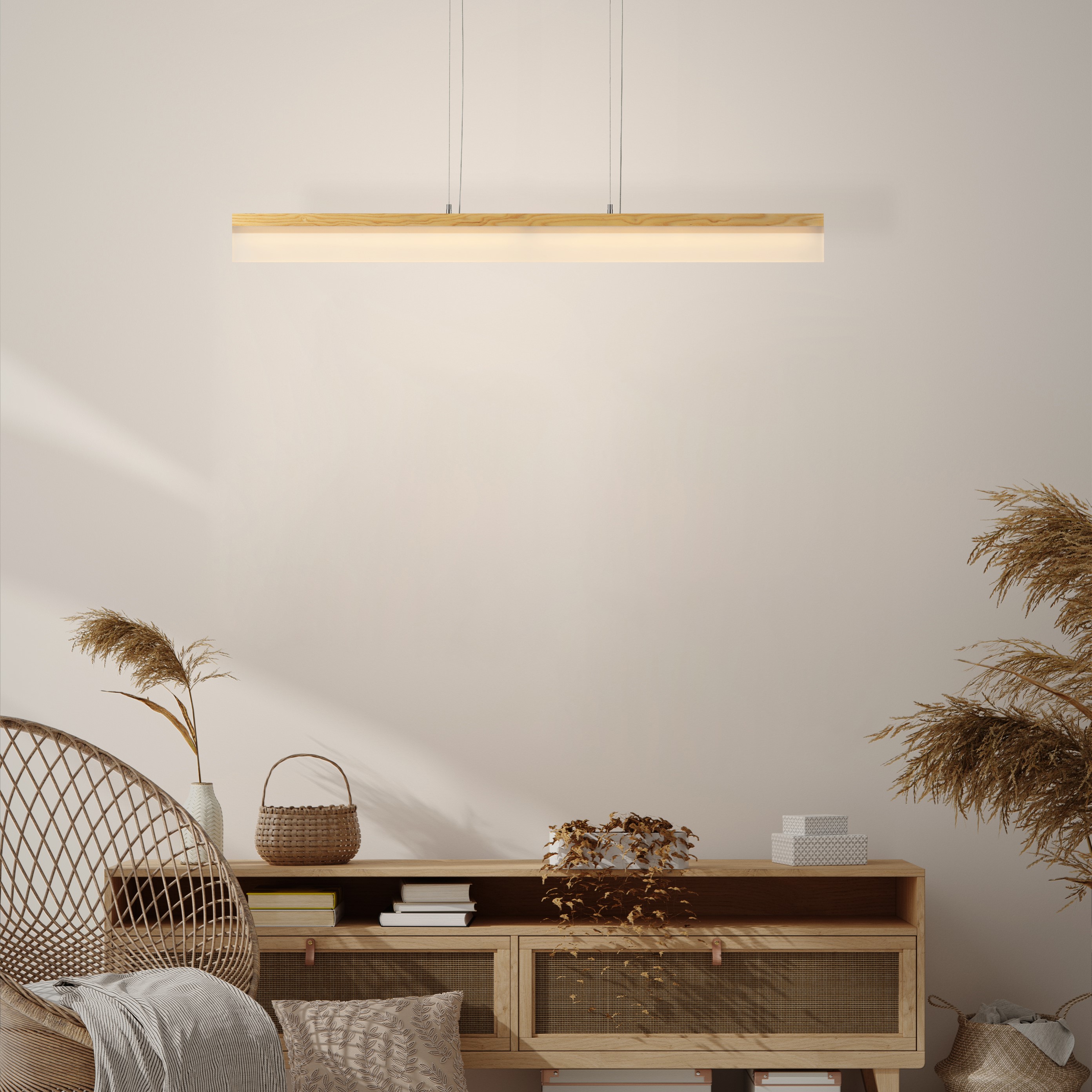 식탁조명 원목 펜던트 조명 헤이즈 뭉클