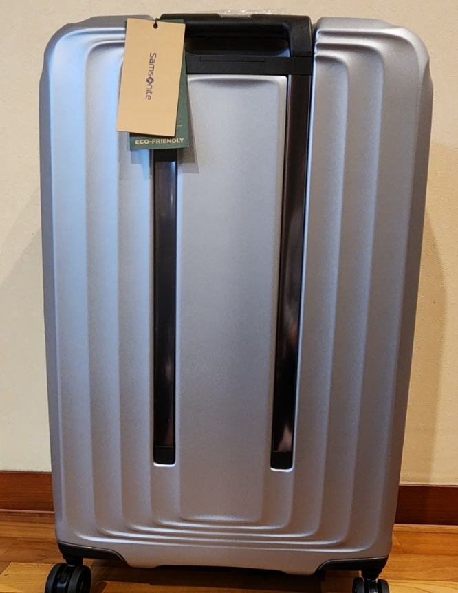 샘소나이트 55cm (20인치) 기내용캐리어 기내반입 가벼운 캐리어 2.5kg 확장 실버 이미지 6