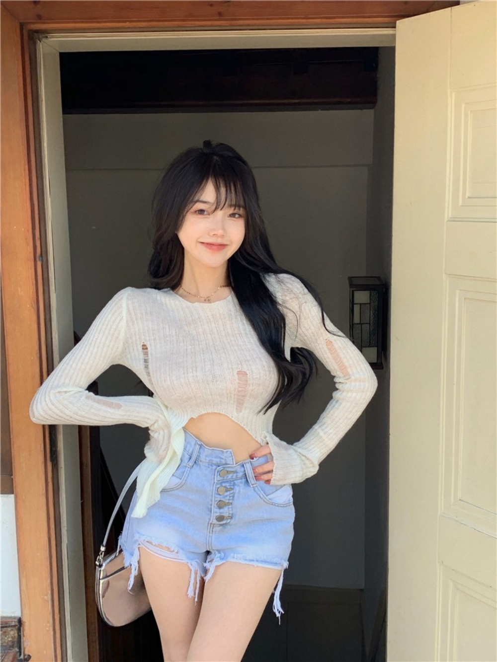 라디오스타 863화 장도연 니트 섹시한 우아한 - 상세 이미지 2