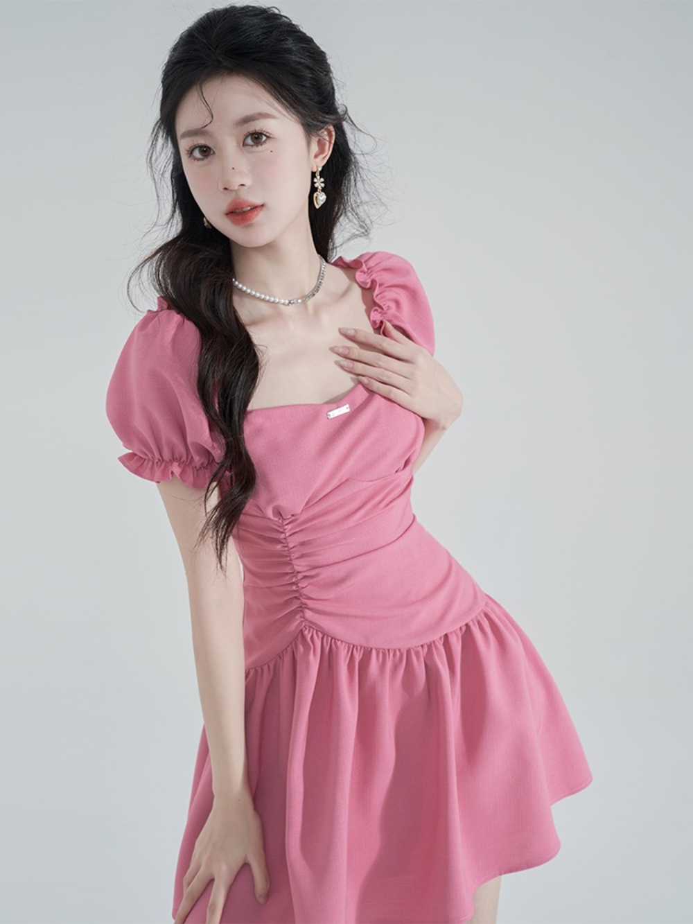 핑계고 14회 아이브 장원영 원피스 캐주얼 발레코어 - 상세 이미지 3