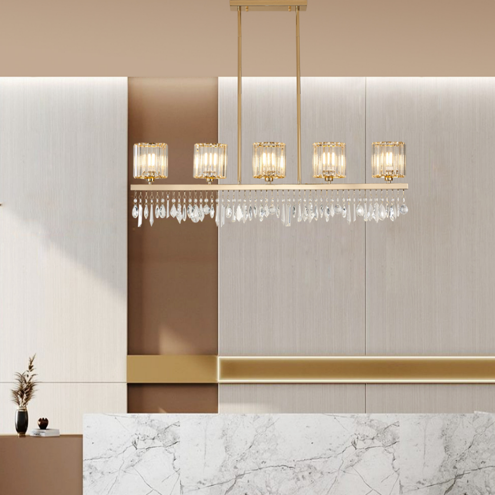 6인용식탁등 LED 펜던트 주방 식탁등 골드/2등용