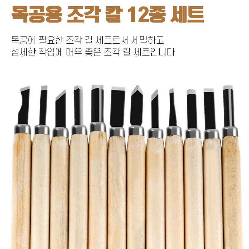 나무 깍는 도구 목공용 미니 조각칼 삼각 조각칼 - 상세 이미지 2
